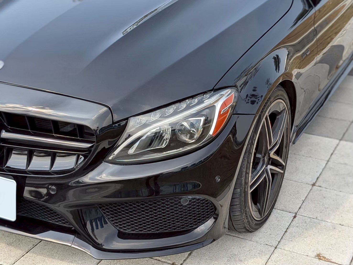 2015 c400 跟車 排氣管 氣氛燈 渦輪出風口