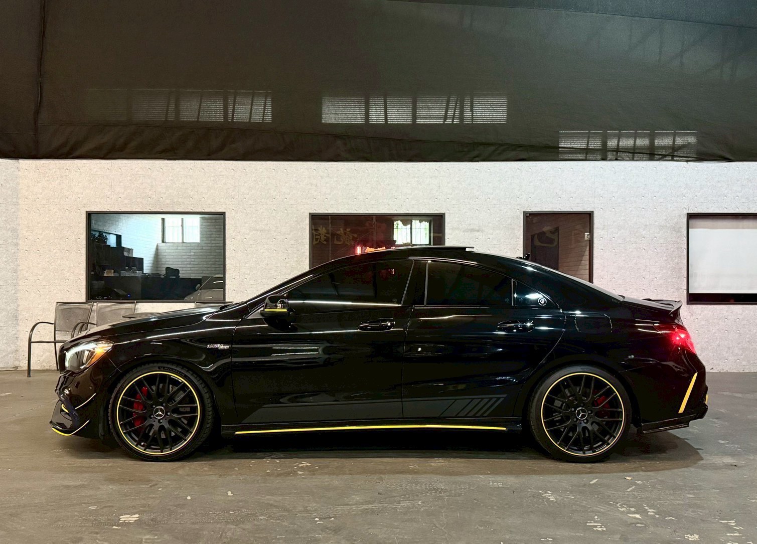 2018 M-Benz CLA-Class AMG CLA45 Yellow Edition