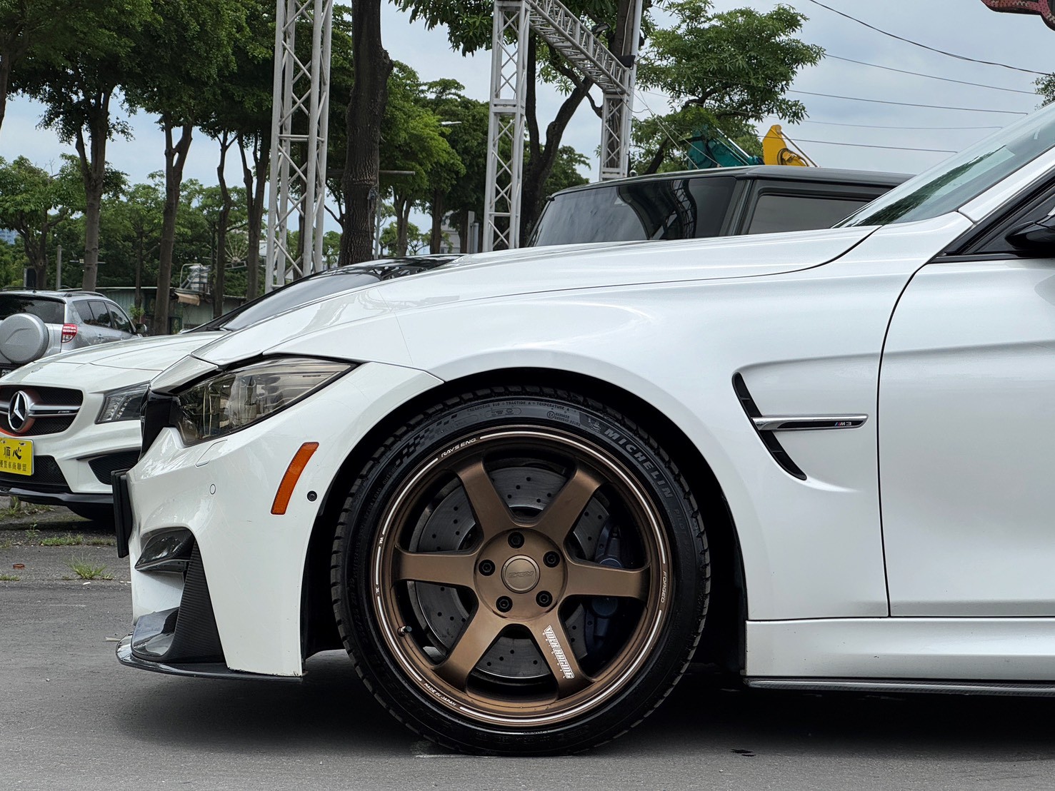 2016 BMW 3-Series Sedan M3 極地白