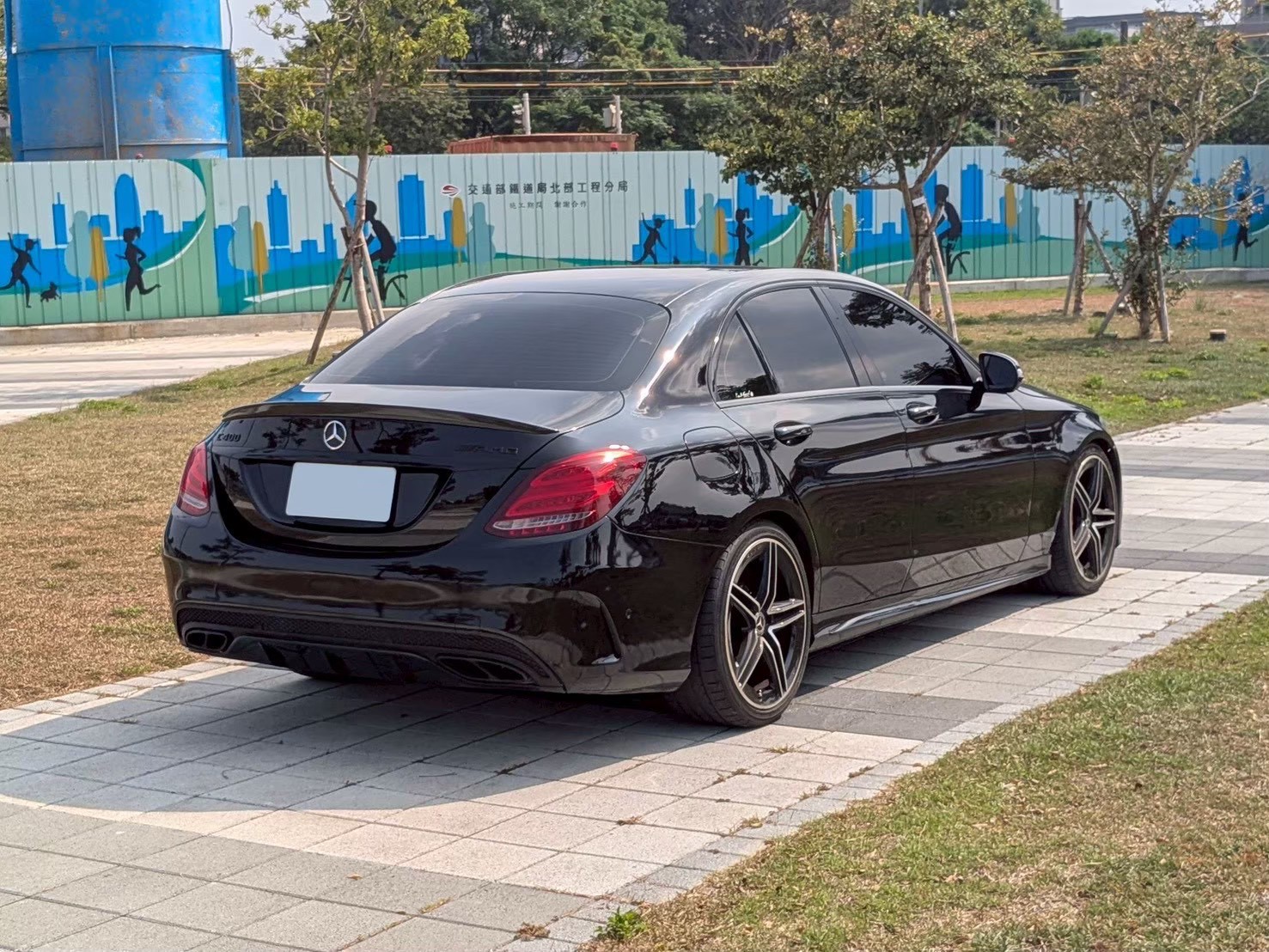 2015 c400 跟車 排氣管 氣氛燈 渦輪出風口