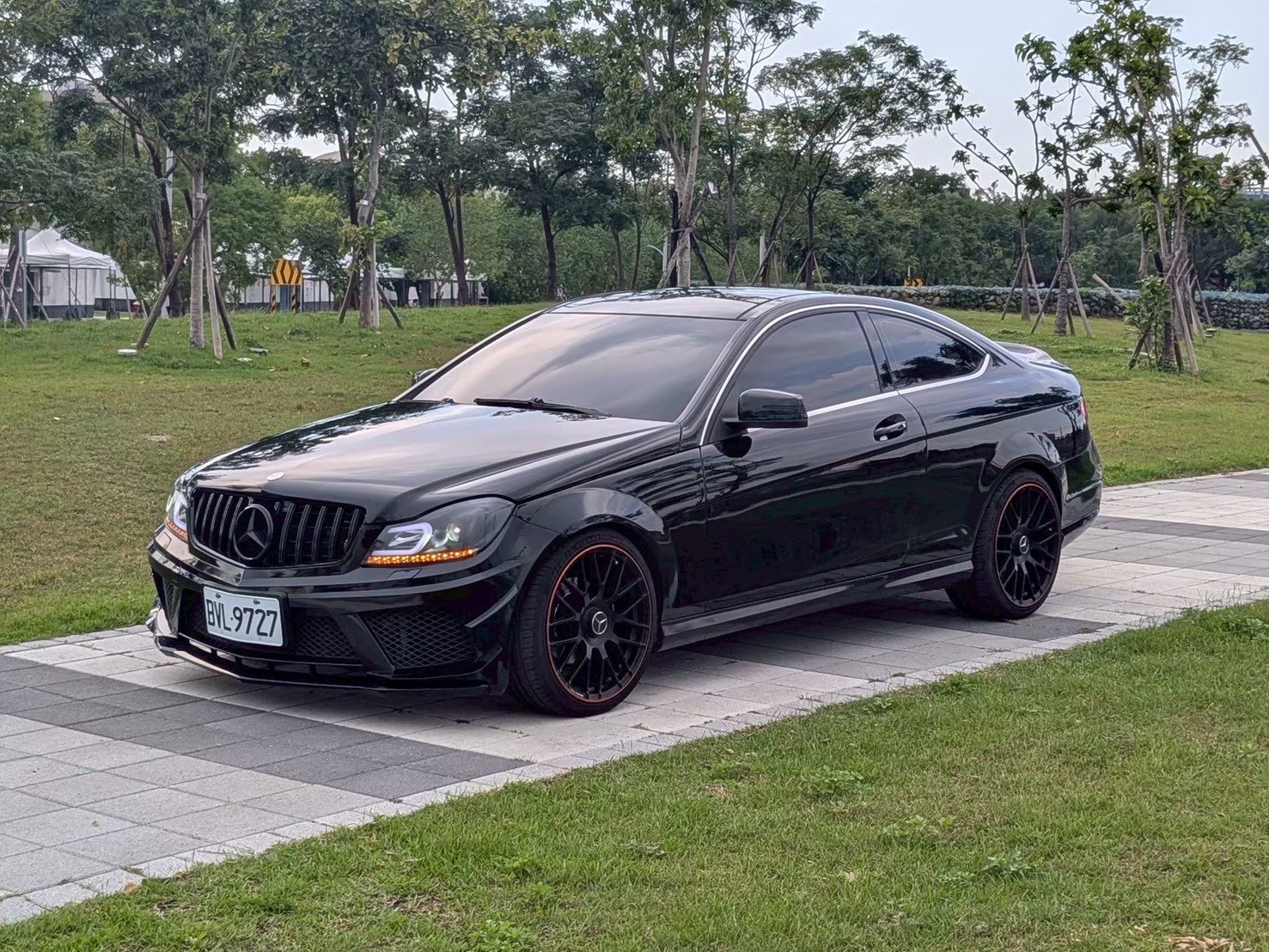 2012 c250 63樣式 安卓機 大燈 鋁圈 排氣管
