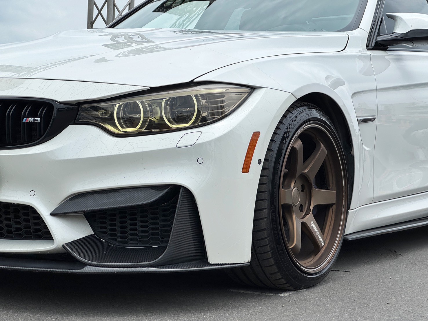 2016 BMW 3-Series Sedan M3 極地白