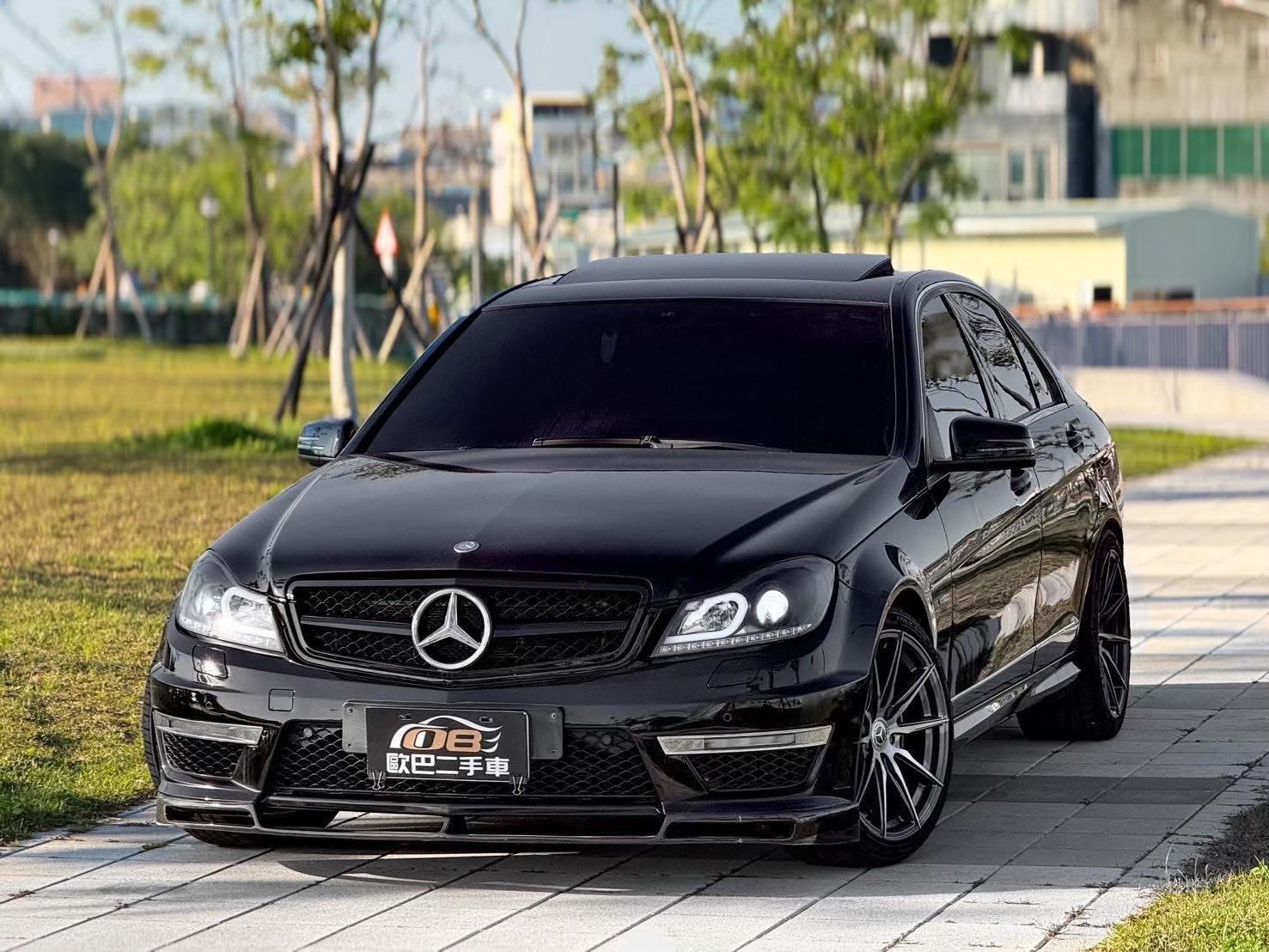 2012 c250 63樣式 龍麟尾燈 排氣管 安卓機 鋁圈