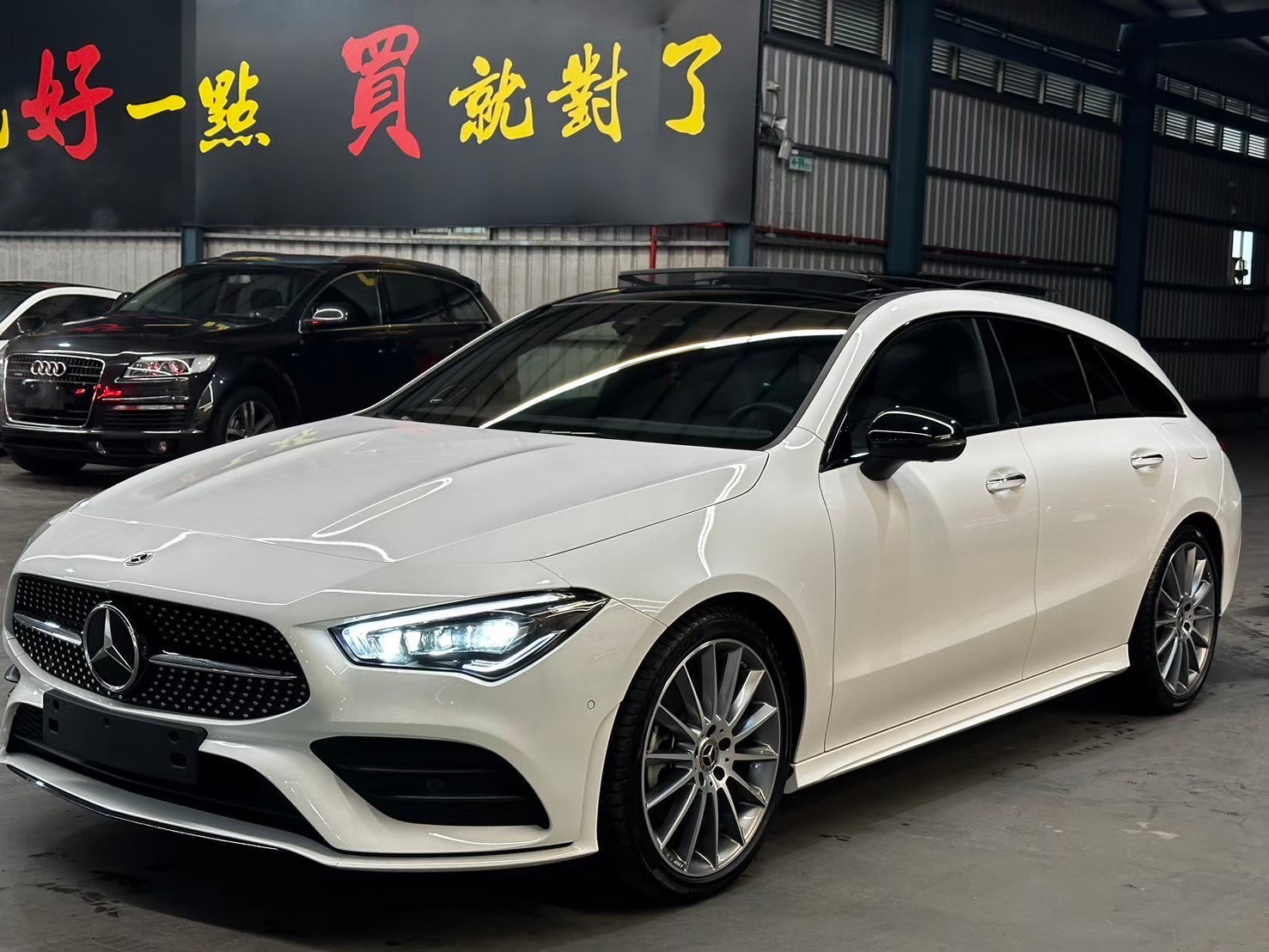 2021 M-Benz CLA Shooting Brake CLA250 極地白